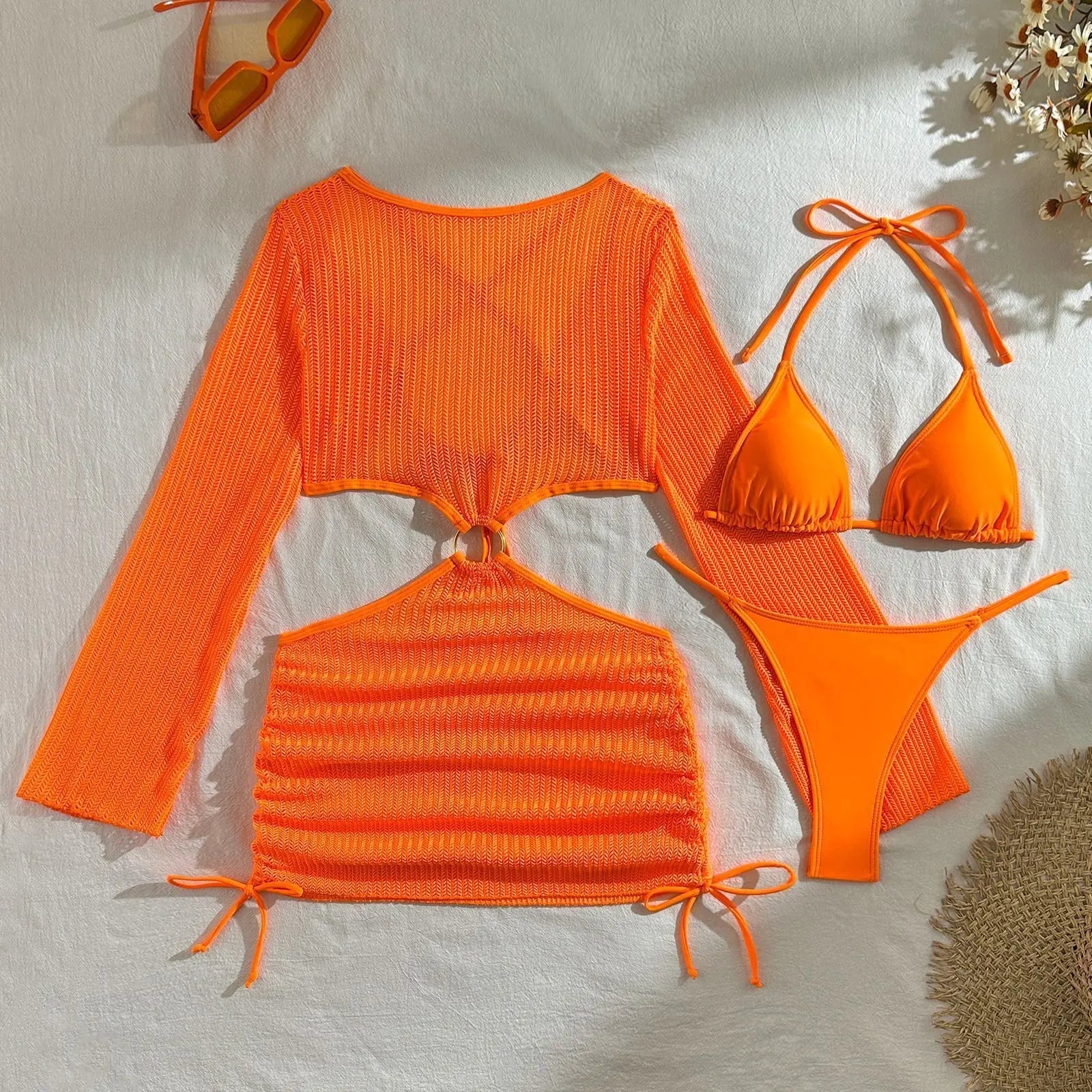 Juli Atelier Malaya Women's 3-Piece Swimsuit Set