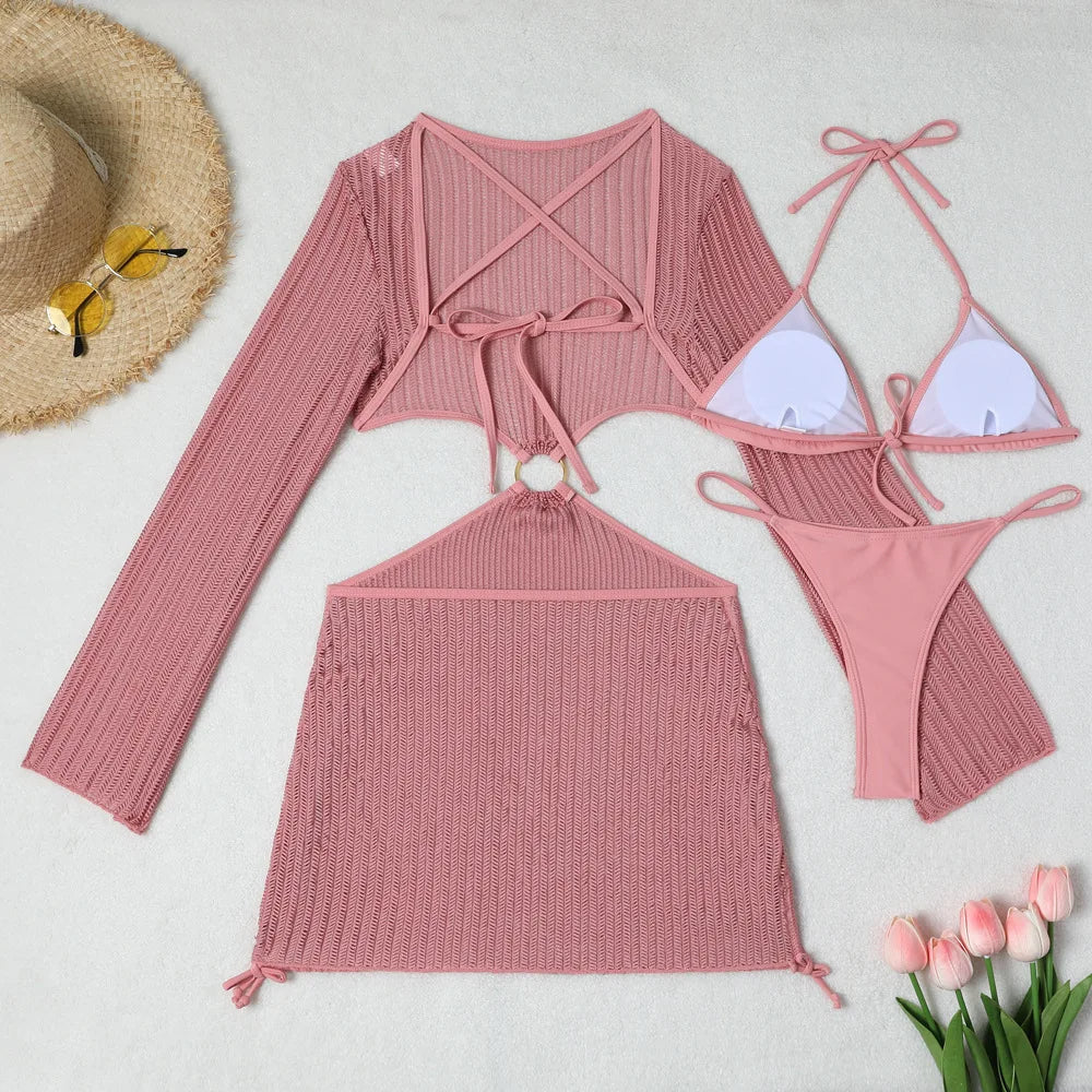 Juli Atelier Malaya Women's 3-Piece Swimsuit Set