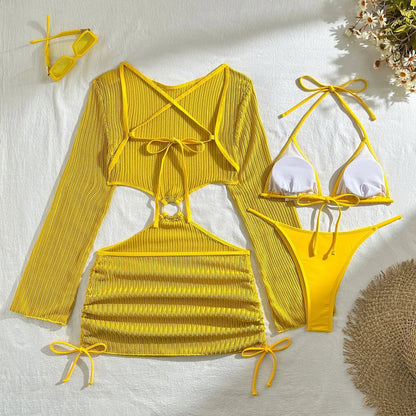 Juli Atelier Malaya Women's 3-Piece Swimsuit Set